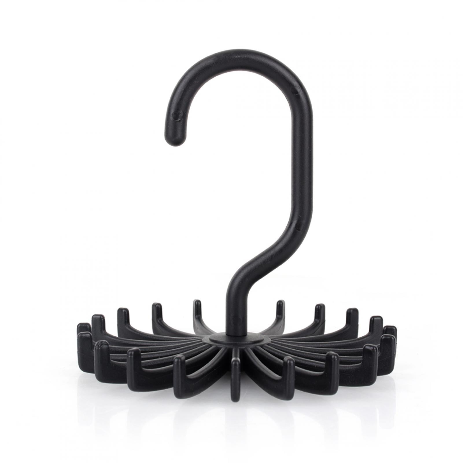 TOPINCN Rotating Tie Rack Adjustable Tie Hanger Holds 20 Neck Ties Tie