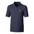 thumbnail image 2 of Men's Cutter & Buck Navy Northern Arizona Lumberjacks Big & Tall Forge Pencil Stripe Stretch Polo, 2 of 3
