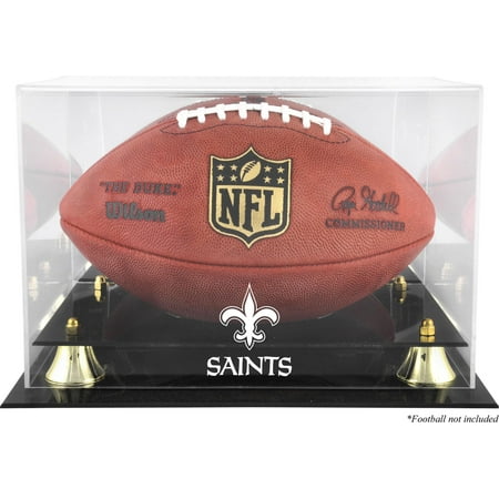 New Orleans Saints Team Logo Football Display Case