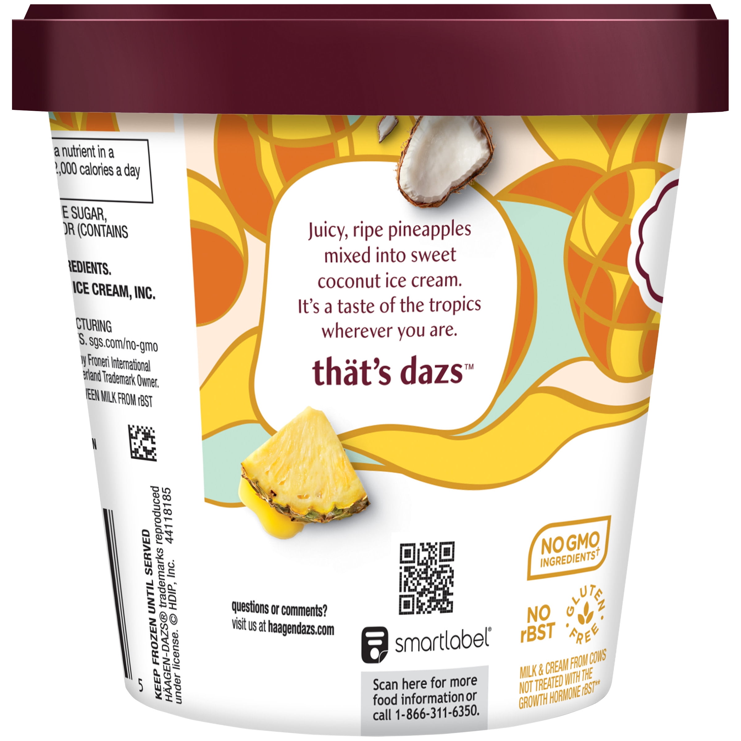 Haagen dazs cheap pineapple coconut