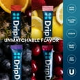 thumbnail image 2 of DripDrop Electrolyte Powder Drink Mix for Dehydration Relief Fast, Juicy Variety, 32pk, 2 of 7