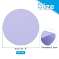 thumbnail image 2 of Uxcell 5inch Circle Card Stock, 25Pcs Round Shape Cutouts Paper Thick Cardstock Coaster for DIY Projects, Light Purple, 2 of 5