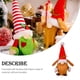 thumbnail image 2 of Ounissouiy Muñeco sin rostro de Navidad, puerta de fiesta, chimenea, accesorios de decoración de mesa, oficina, Hotel, café, adorno bonito, cumpleaños, Kits de decoración para fiestas Amarillo Ounissouiy HA069291-02, 2 of 6