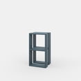 thumbnail image 5 of Ada Home Decor Furniture Petrol Blue 2 Tier Nellie Nightstand, 5 of 6
