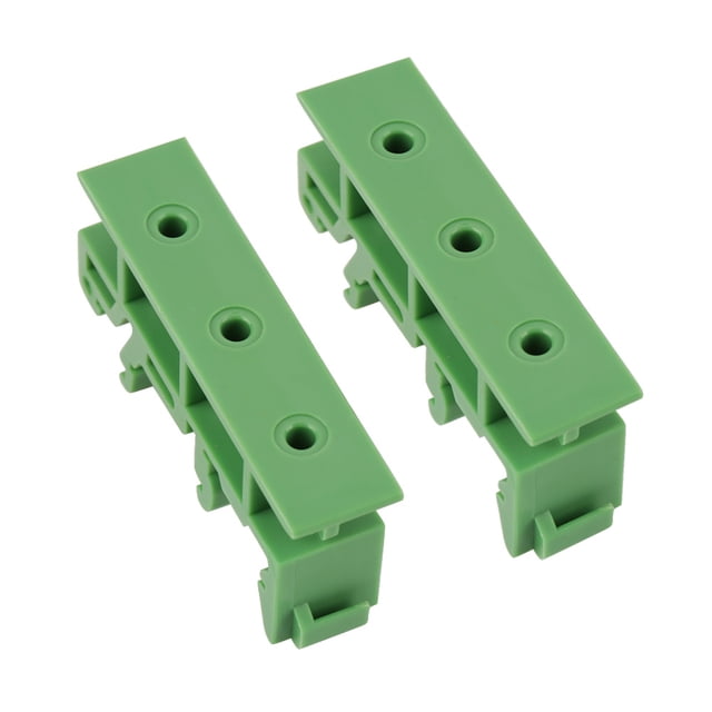 10 Sets of DIN Rail Adapter Set, PCB Switching Devices for 35mm DIN C45 Rail, DIN Rail Mounting Interface Module
