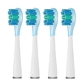 thumbnail image 1 of 4 Pcs Replacement Brush Heads Compatible usmile with Electric Toothbrush Head Copper ShockAbsorbing(Green)(Green), 1 of 3