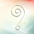 thumbnail image 3 of 50 Pcs Christmas Wreath Hooks Silver Multifunctional S Shaped Wrought Iron Hangers for Decoration Christmas Tree, 3 of 5