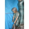 thumbnail image 5 of Nifao Four Kids Playing on a Rock Bronze Statue – Outdoor Garden Decor Sculpture, 49"L x 26"W x 89"H, 5 of 8