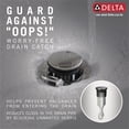 thumbnail image 2 of Delta 2564-CZMPU-DST Ashlyn 1.2 GPM Centerset Bathroom Faucet - Bronze, 2 of 7
