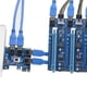 thumbnail image 3 of Adaptador PCI-E a USB de 4 puertos PCI-E X1 a USB 3.0 Placa de extensión de tarjeta vertical Accesorio de minería Inevent EL001377-00B, 3 of 7