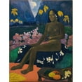 thumbnail image 2 of Paul Gauguin 20x24 Black Ornate Framed Double Matted Museum Art Print Titled: Te Aa No Areois (The Seed of the Areoi ) (1892), 2 of 5
