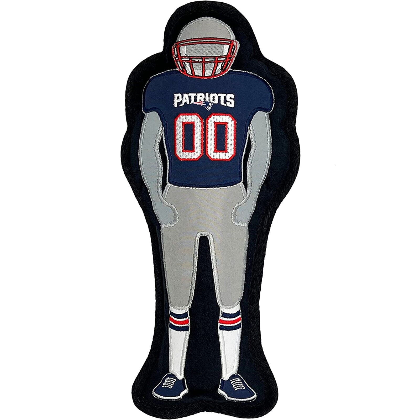NFL New England Patriots Athletes Player Pet Dog Toy Premium Quality with Built-in Squeaker Chew Toy