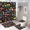 AA-5, variant on FRIENDS TV SHOW COLLAGE Shower Curtain Bathroom Sets Toilet Lid Rug, Bath Mat And Contour Mat, Shower Curtain 4Pcs