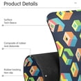 thumbnail image 4 of Yayeee Faucet Mat for Kitchen Sink 30" Diatomite Long Splash Guard Pad, Green Cubes, 4 of 7