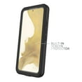 Body Glove Tidal Waterproof Phone Case for Samsung Galaxy S22+ 5G Black/Clear