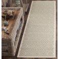 thumbnail image 2 of Safavieh Veranda Cream Indoor Outdoor Rug - Runner 2'3" x 8', 2 of 2