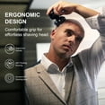 thumbnail image 4 of Nogroa Head Shavers for Bald Men, 7D Electric Razor, Cordless Rechargeable Wet/Dry IPX7 Waterproof Hair Beard Trimmer with Rotary Blades & Brush, LED Display, Grooming Shaving Kit Gift for Men, 4 of 9