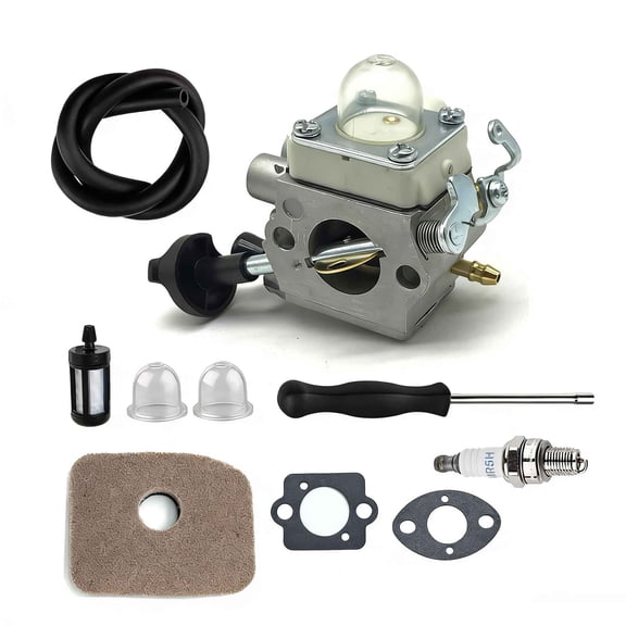 BG56C Carburetor With Air Filter Tune Up Kit Compatible With STIHL Leaf Blower BG56 SH56 Replace# 4241-120-0632 4241-120-0622 4241-120-0615 ZAMA C1M-S260B