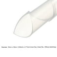thumbnail image 5 of Uxcell Flexible Spiral Tube Cable Wire Wrap Manage Cord 3Meter Long 9.8ft Length 0.71" OD Transparent, 5 of 5