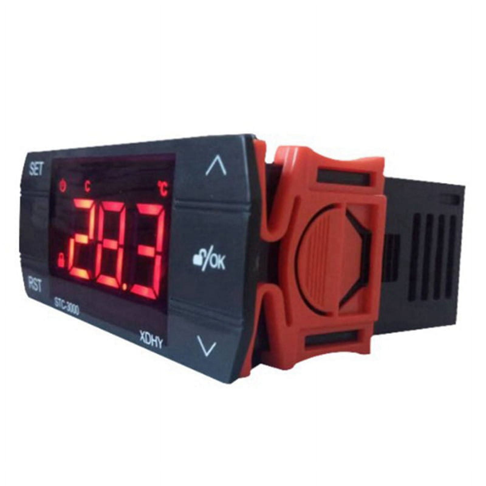 10X STC-3000 110V-220V 30A Press Digital Temperature Controller Thermostat with Sensor Controlling Tool