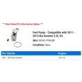 thumbnail image 2 of Fuel Pump - Compatible with 2011 - 2013 Kia Sorento 3.5L V6 2012, 2 of 2