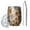 Leopard Pattern, variant on 12oz Stemless Wine Tumblers Leopard Pattern Vacuum Insulated Stainless Steel Travel Tumbler Cups Mug with Lid and Straw for Champaign,Cocktail,Beer with Cleaning Brush