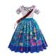 thumbnail image 3 of Vestido de princesa Mirabel de Disney para niñas, traje de Encanto para Cosplay, Carnaval, fiesta de cumpleaños, disfraz de Encanto para niños y bolsa, 3 of 4