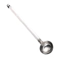thumbnail image 1 of Cucharón medidor de porciones, accesorios de cocina, herramientas reutilizables, cucharón de sopa de acero inoxidable para alimentos líquidos secos, 8, 1 of 8