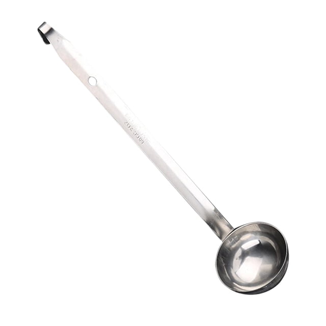 Cucharón medidor de porciones, accesorios de cocina, herramientas reutilizables, cucharón de sopa de acero inoxidable para alimentos líquidos secos, 8