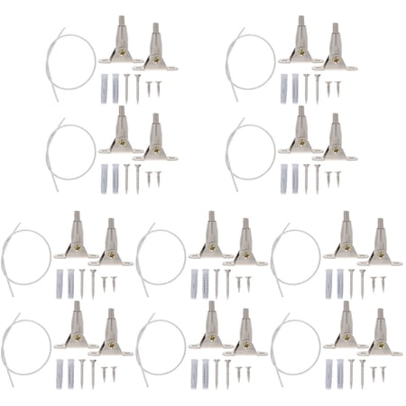 OUNONA 10 Sets Furniture Wall Anchor Furniture Straps Furniture Anchors for Baby Proofing