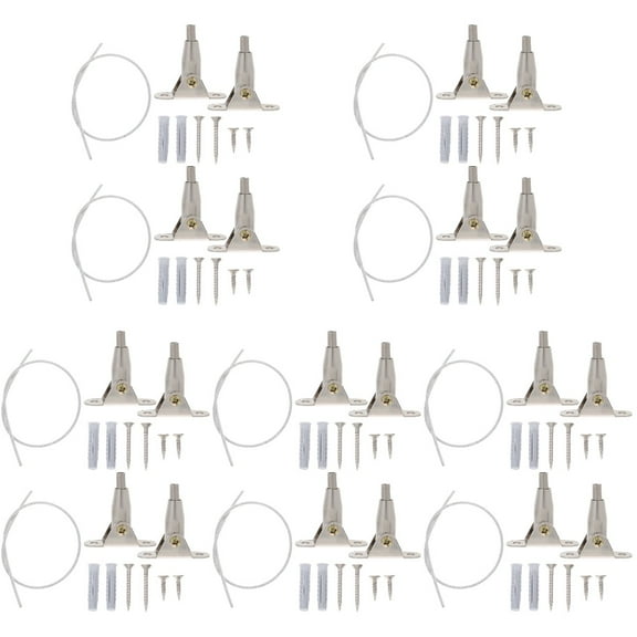 OUNONA 10 Sets Furniture Wall Anchor Furniture Straps Furniture Anchors for Baby Proofing