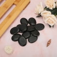 thumbnail image 4 of 12pcs Massage Stones Hot Stone Basalt Hot Rocks Stones Warm Stone Hot Stone Massage Body Massage Natural Lava Rock Basalt Stone for Spas, Massage Therapy, 4 of 9