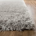 thumbnail image 3 of Well Woven Shimmer Shag Solid Plain Modern Luster Ultra Thick Soft Plush Area Rug, 3 of 7