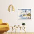 thumbnail image 4 of Cuadros Decorativos Punto de cruz completo bordado faro paisaje 11CT estampado conjunto de costura arte JShteea Nuevos Originales, 4 of 9