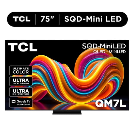 TCL - 75" Class QM7L Series 4K UHD HDR SQD-Mini LED Smart TV with Google TV (2026) - image 2