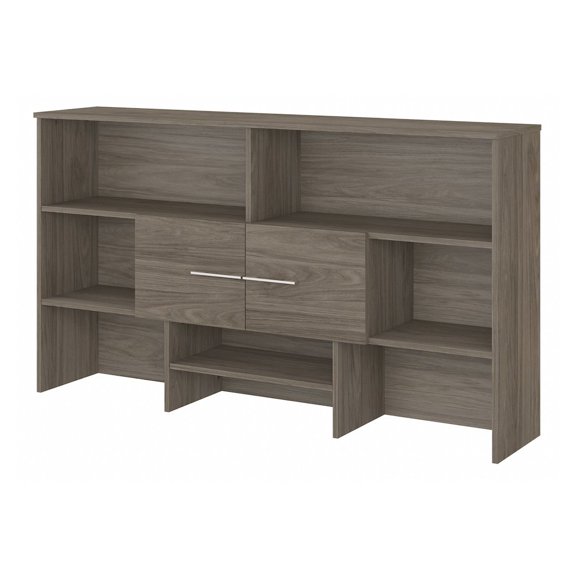 Office 500 72W Desk Hutch in Modern Hickory - Engineered Wood