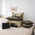 thumbnail image 6 of Castle Fairy Teens Animal Deer Twin Bedding Sets,Jungle Wildlife Bedding Comforter Set, 6 of 8