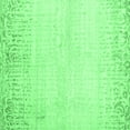 thumbnail image 1 of Ahgly Company Indoor Square Abstract Emerald Green Contemporary Area Rugs, 3' Square, 1 of 4