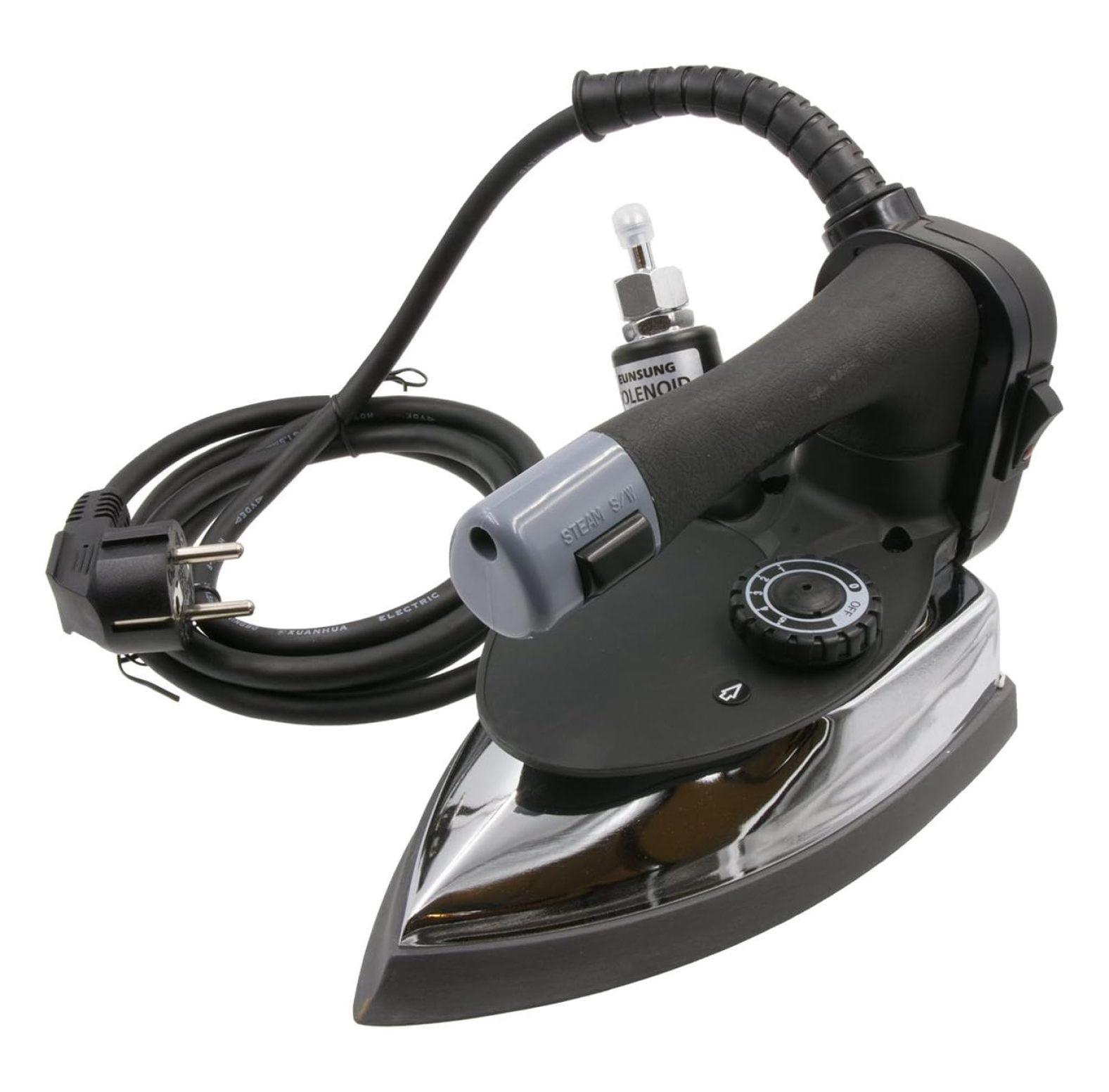 Gravity- Feed Steam Iron ~ Silver star ES-300 - Standard 110 Volt