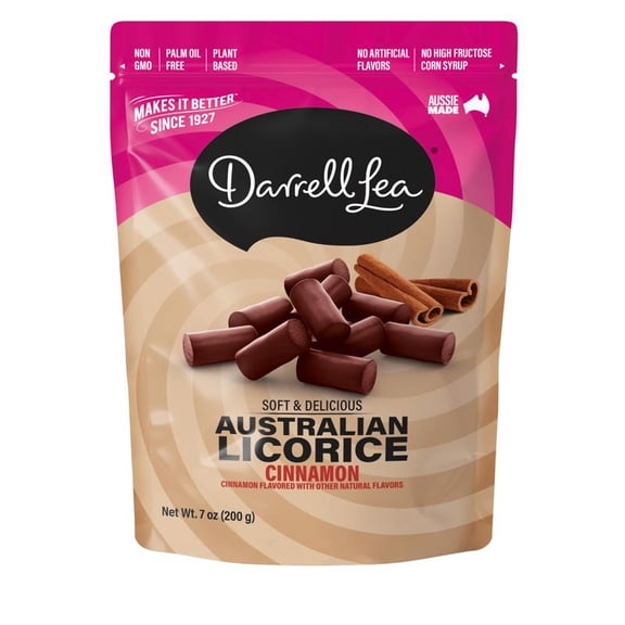 Darrell Lea Australian Cinnamon Licorice 7 oz