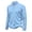 05# Light Blue, variant on Qwertyu Men's Quarter Zip Up Pullover Mock Neck Long Sleeve Sweatshirt for Men Waffle Knit Casual Half Zipper Pullover Men Cyan XL