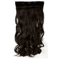 thumbnail image 4 of SAYFUT 24"-29" Curly Clip in Synthetic Hair Extensions, Style T5C-C, 3/4 Full Head One Piece 5 Clips, 4 of 5