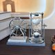 thumbnail image 5 of 1 pieza de regalo creativo para estudiantes, noria retro, reloj de arena movediza, adorno para el hogar, oficina, escritorio, decoración, artesanía, regalo, 5 of 5