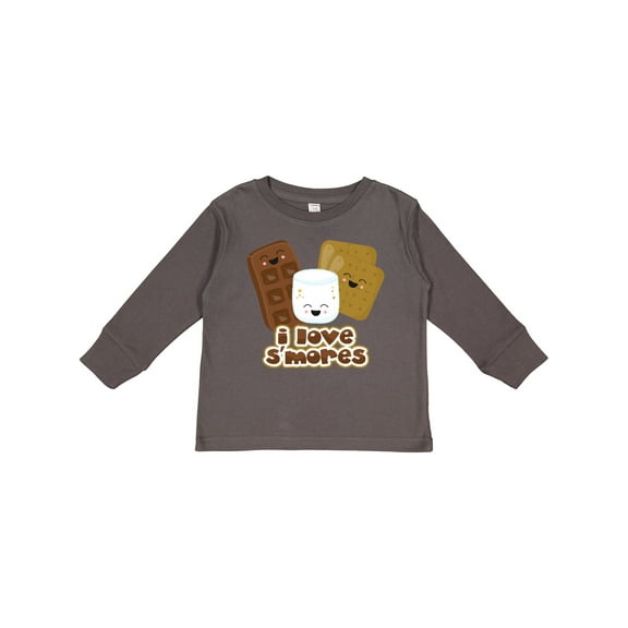 Inktastic I Love S'Mores Boys or Girls Long Sleeve Toddler T-Shirt