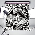 thumbnail image 3 of ABPHOTO Polyester Graphic Pattern Photography Backdrops Black White Background Studio Props Wall Photography Background 5x7ft, 3 of 5