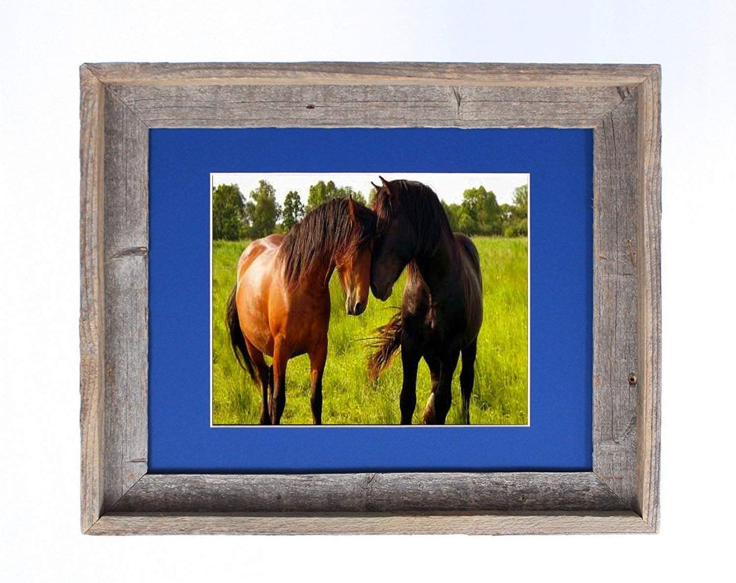 Rustic Signature 8 X 10 Weathered Gray Reclaimed Wood Picture Frame 