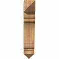 thumbnail image 2 of Ekena Millwork 6"W x 20"D x 32"H Olympic Arts & Crafts Rough Sawn Bracket, Western Red Cedar, 2 of 13