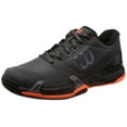 thumbnail image 1 of Men's Wilson Rush Pro 2.5 Tennis Shoe (Magnet/Black/Shocking Orange, 8 M US, mesh), 1 of 7