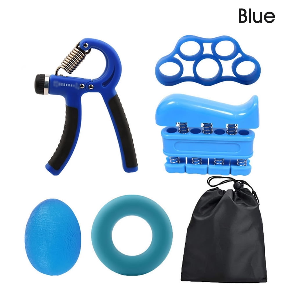 5pcs/set Adjustable Hand Grip Set Finger Forearm Strength Muscle Heavy