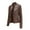 Brown, variant on ICHUANYI Women's Fashion Faux Leather Slim Jacket Cool Girl's Long Sleeve Coat Fall Winter Clothes Outfits 2023